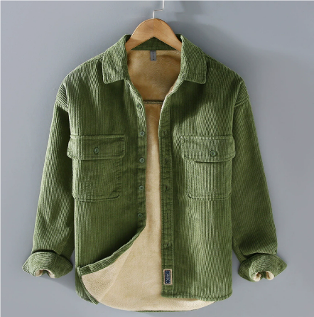 Jesper | Fløjlsjakke i varm stil til mænd