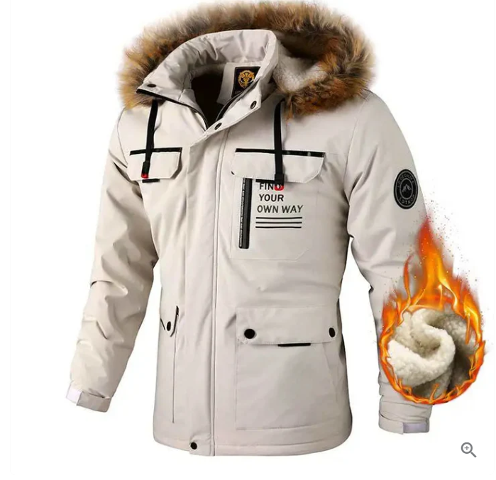 Mikkel | Vandtæt og åndbar vinterjakke til mænd