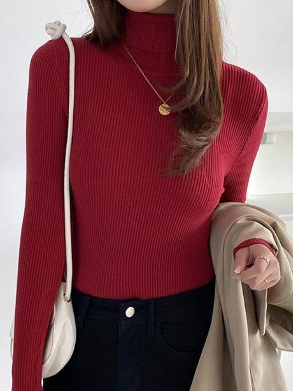 Tove | Vinterklar Cashmere Rullekrave Sweater