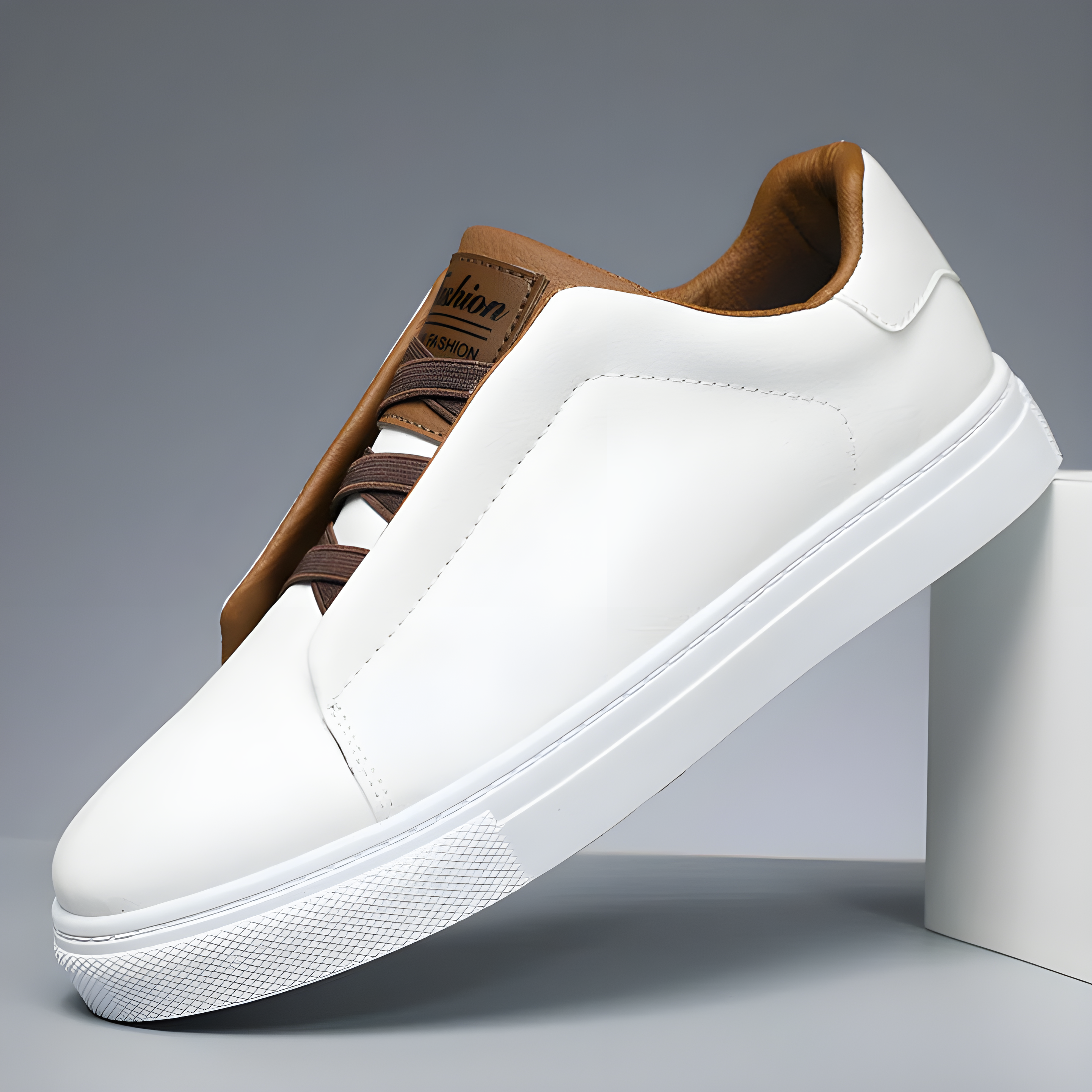Klassiske lædersneakers med tidløst design
