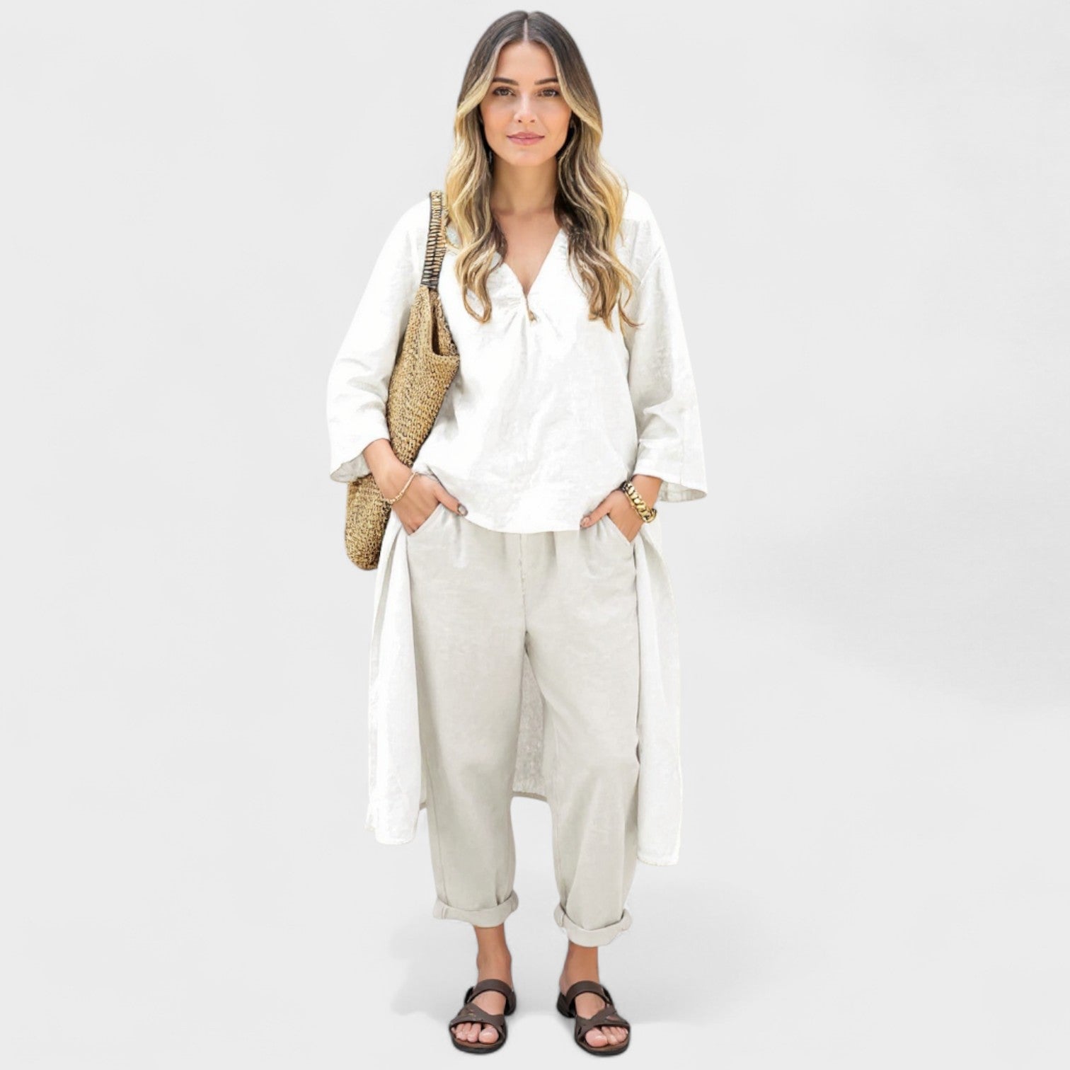 Solea | Linned Sæt til Stilfulde Dage