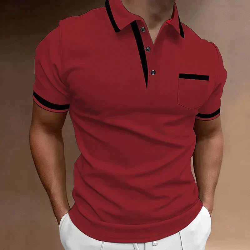 Elegant Herre Polo T-shirt til Enhver Anledning