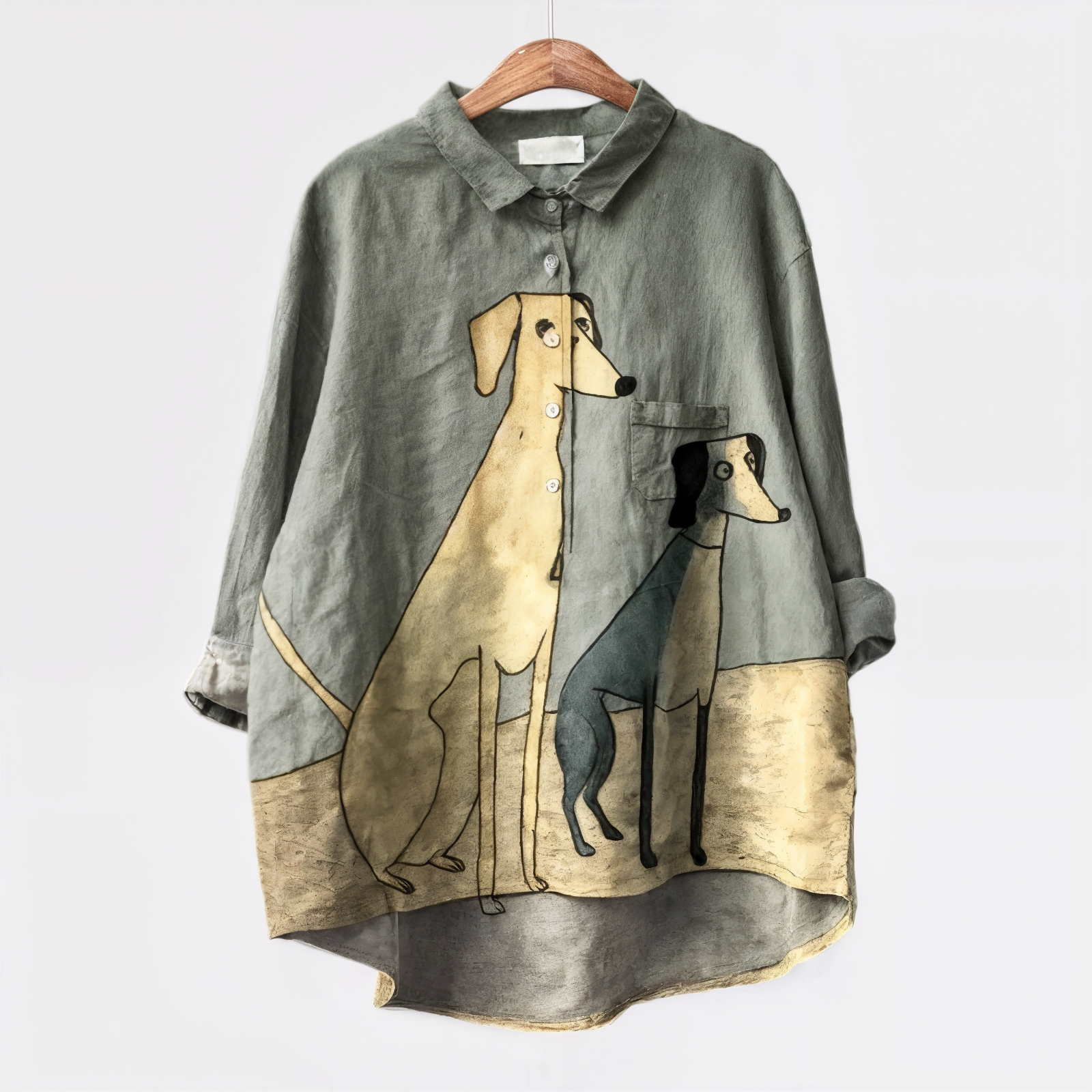 Iris™ | Glad Bomuldsbluse