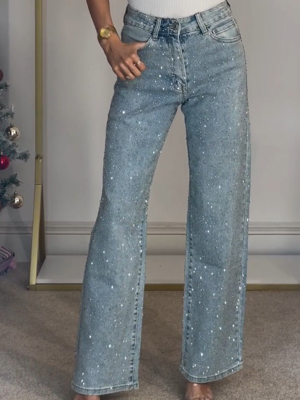 Freja – Stilfulde glimmerjeans