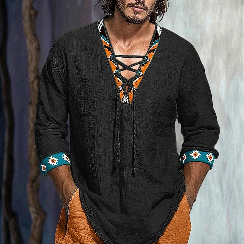 Lucas | Vintage Skjorte til Mænd