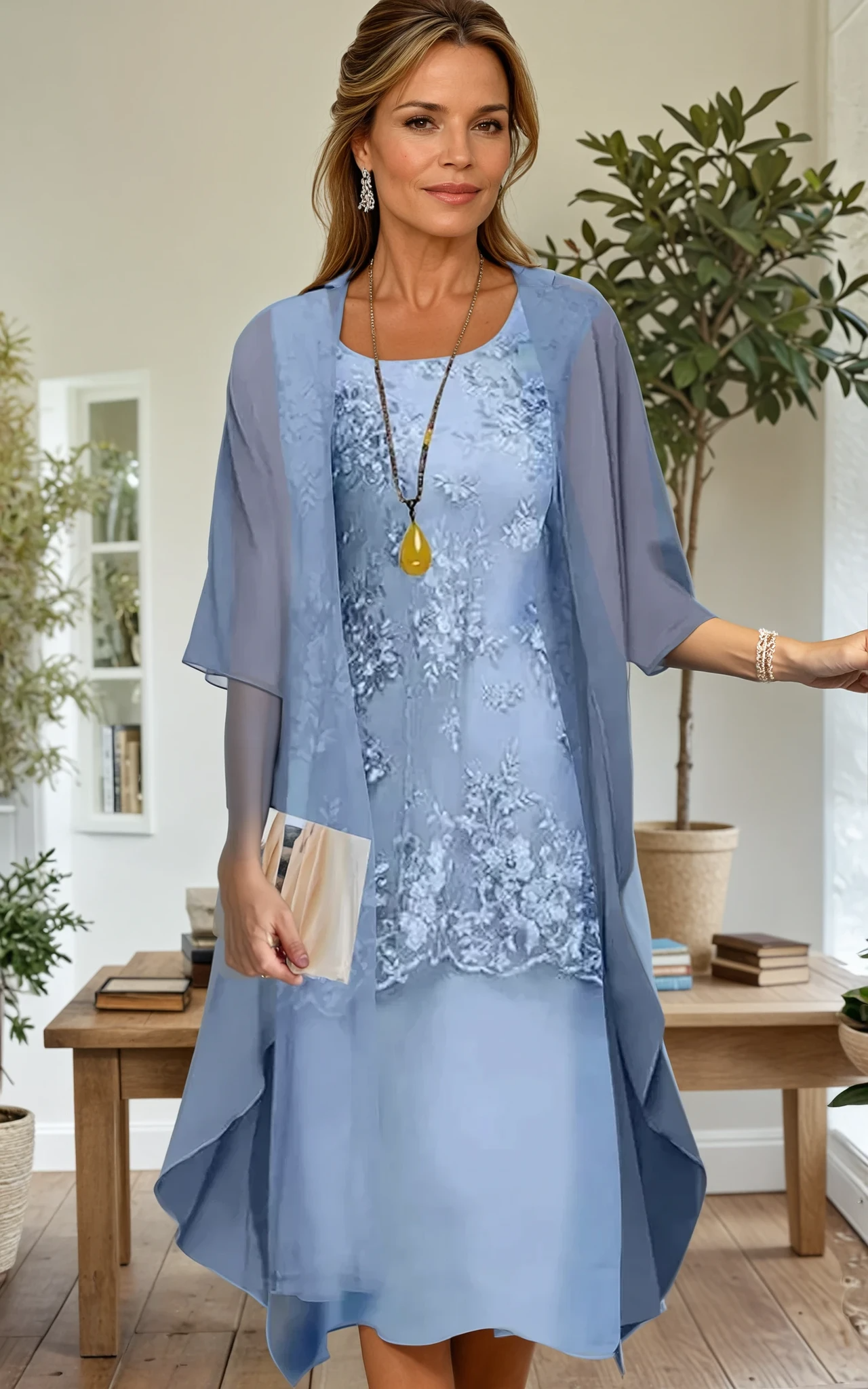 Karla | To-delt Sæt med V-hals