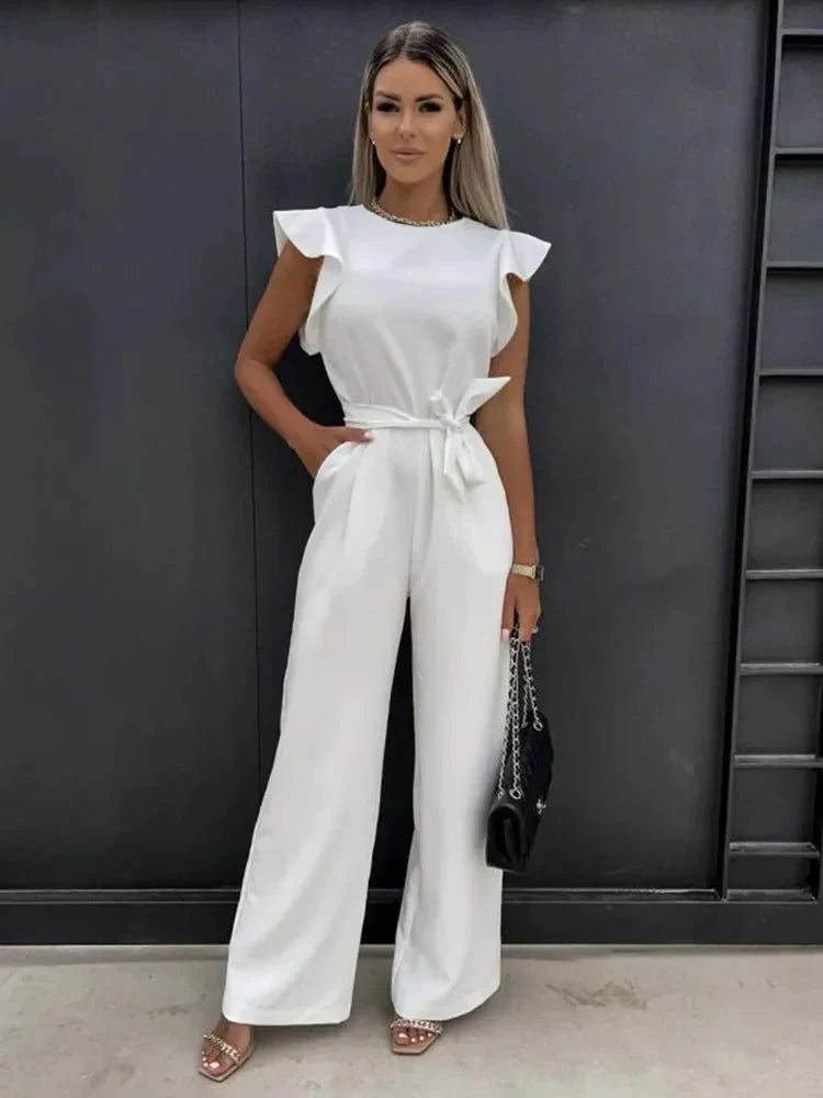 Nina | Elegant Jumpsuit med V-udskæring
