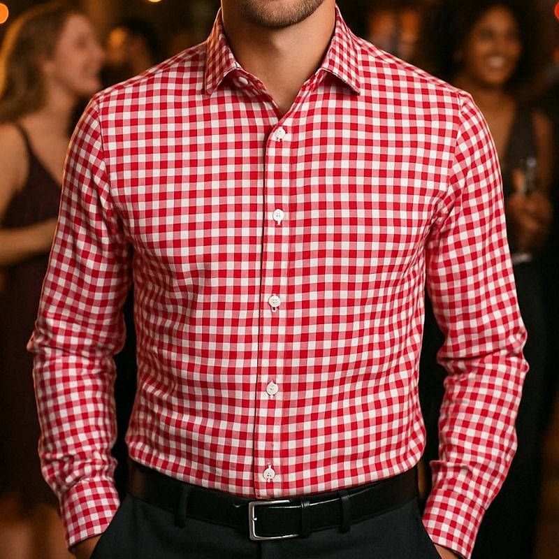 Emil | Casual ternet skjorte til mænd