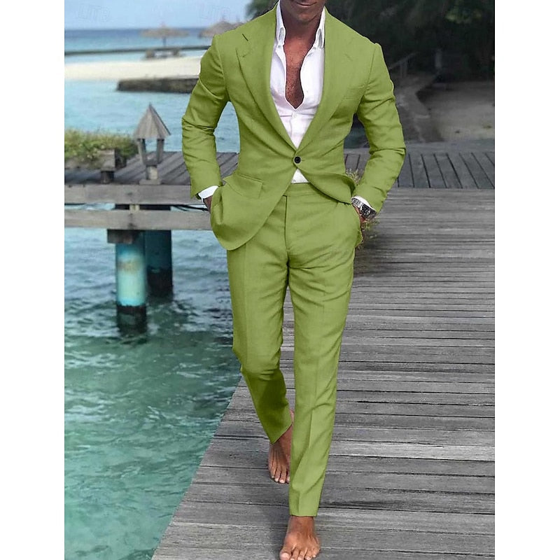 Herresæt med Blazer og Bukser