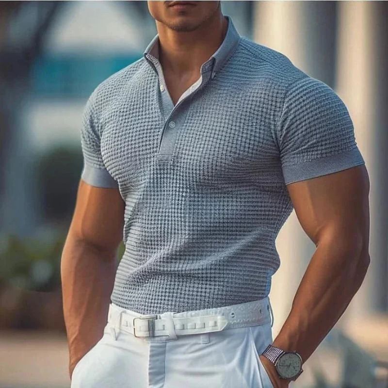 Tidløs Sommerpolo med Knaplukning