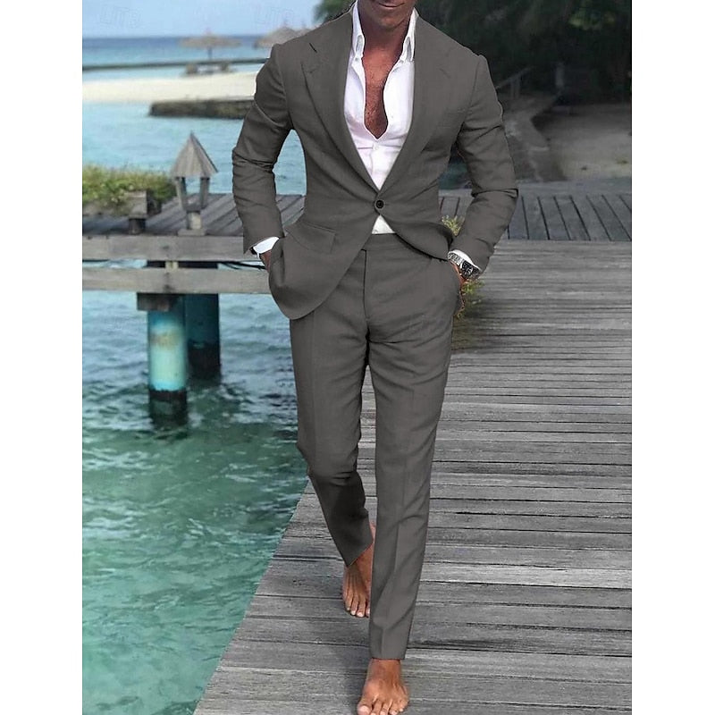 Herresæt med Blazer og Bukser