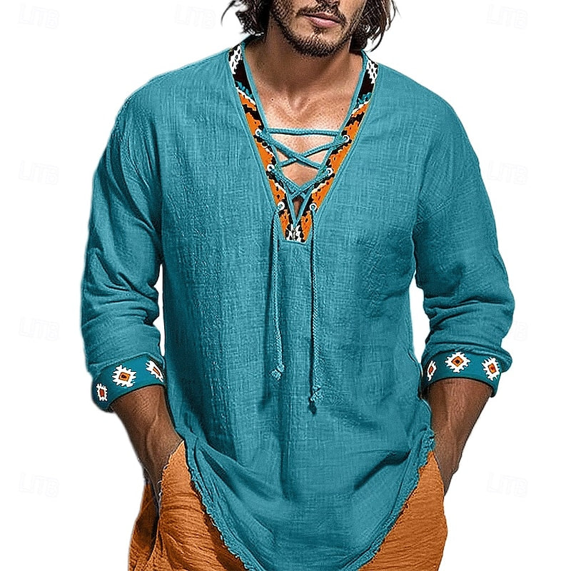 Lucas | Vintage Skjorte til Mænd