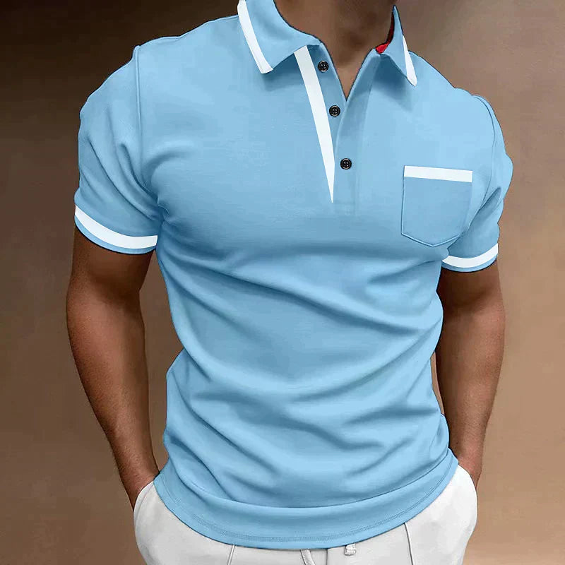 Elegant Herre Polo T-shirt til Enhver Anledning